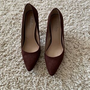 Charlie’s Suede Heels